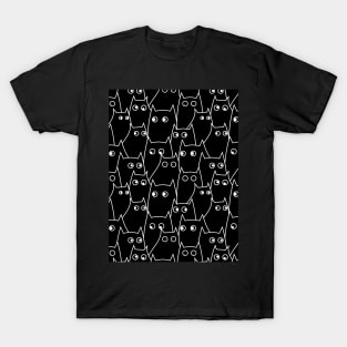 Suspicious Cat T-Shirt